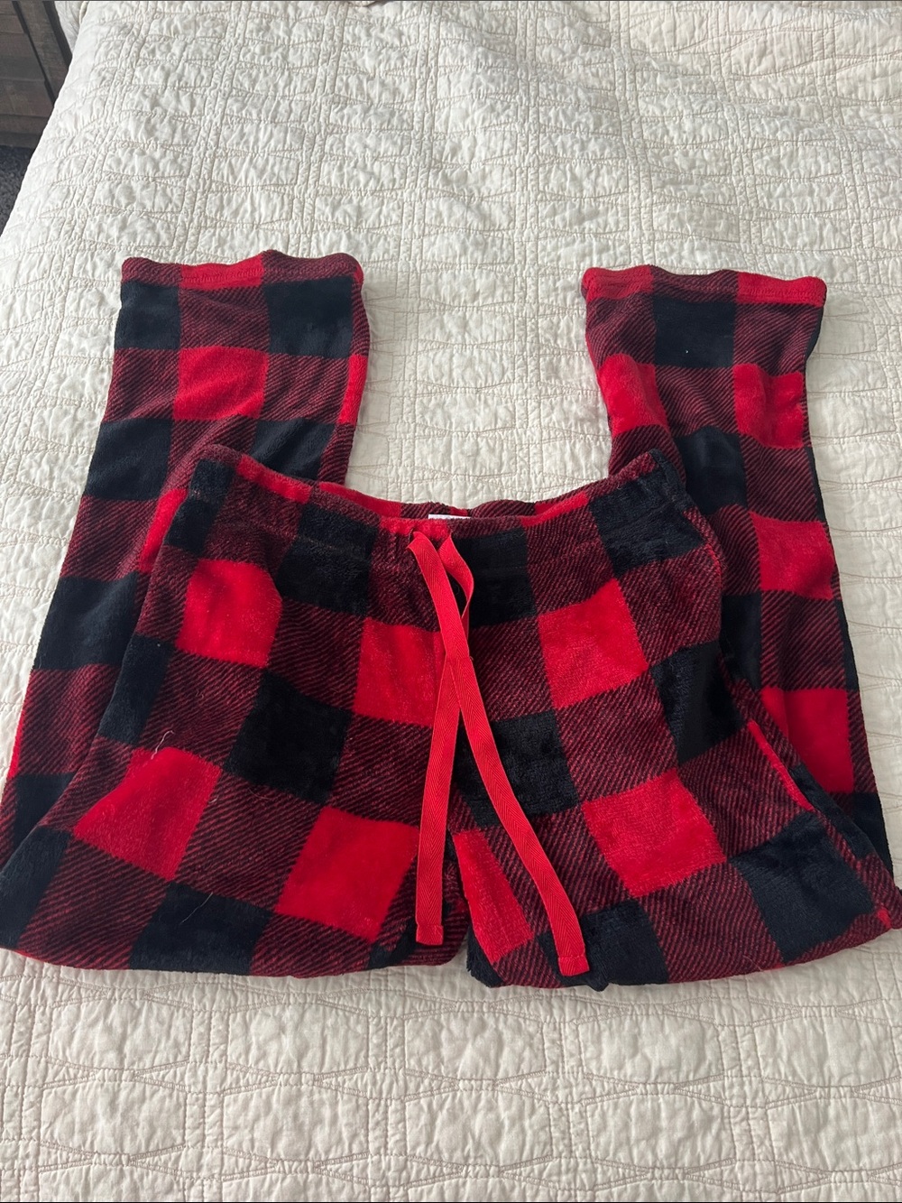 Size M flannel pants